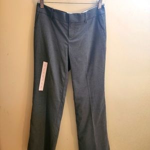 Banana Republic trousers gray lite stripe